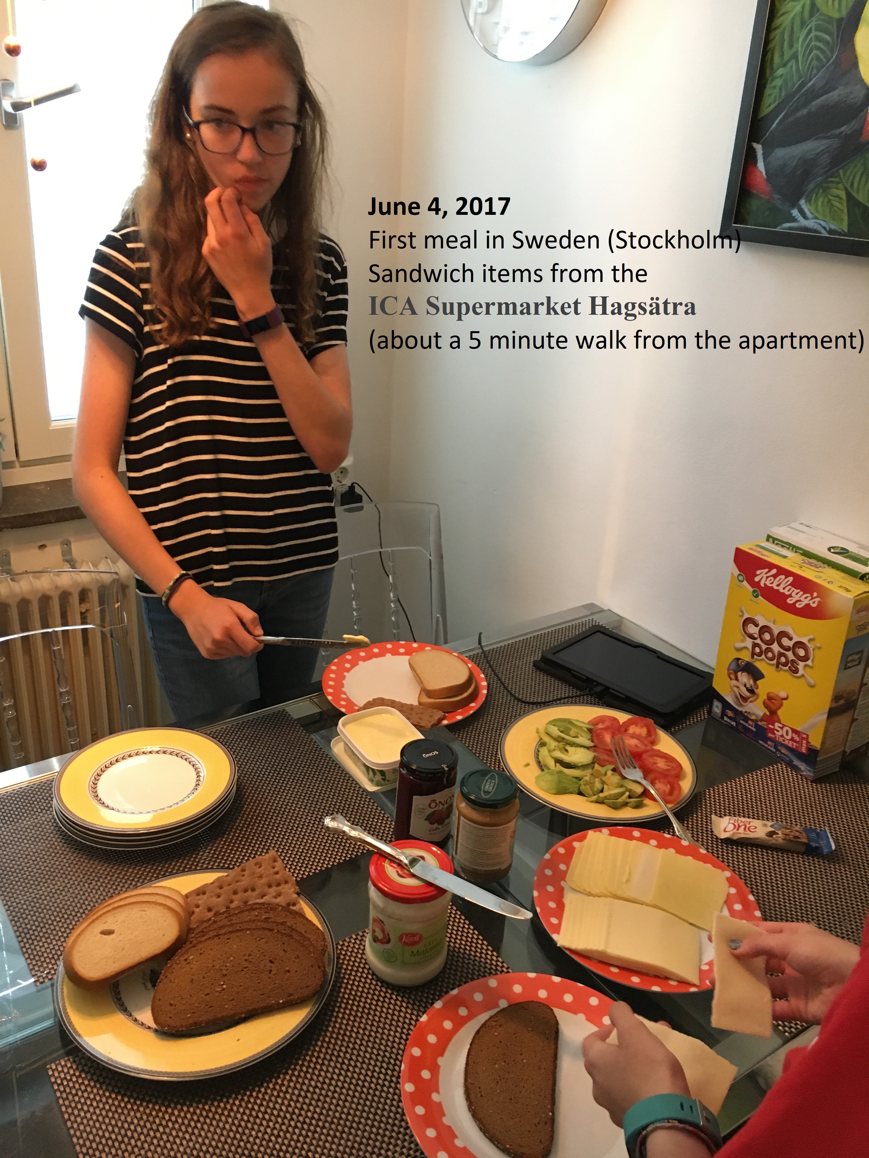 First diner in Stockholm